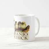 Banjo-Küken-Tasse Kaffeetasse (VorderseiteRechts)