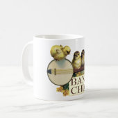 Banjo-Küken-Tasse Kaffeetasse (Vorderseite Links)