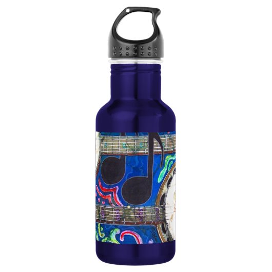 Banjo-kundengerechte Wasser-Flasche (18 Unze) Trinkflasche (Vorderseite)