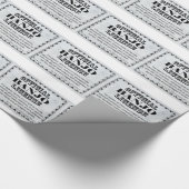 Banjo-Lizenz Geschenkpapier (Ecke)