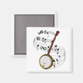 Banjo Magnet (Vorderseite/Rückseite)