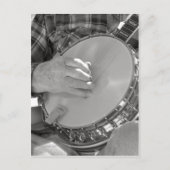 Banjo Man Postkarte (Vorderseite)