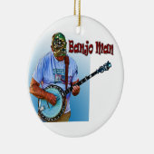 BANJO-MANN KERAMIK ORNAMENT (Rechts)