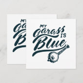 Banjo Mein Glas ist blau (Vorne/Hinten)