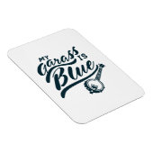 Banjo Mein Glas ist blau Magnet (Rechte Seite)