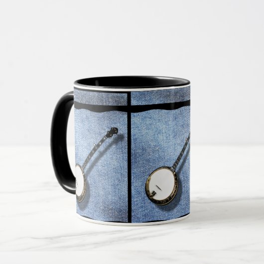 BANJO-MUG TASSE (Vorderseite Links)