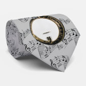 BANJO MULTI-MUSIKNOTEN KRAWATTE (Gerollt)