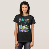 Banjo Music Happy Osterfest Bunny Banjo Ostern Sun T-Shirt (Vorne ganz)