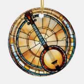 Banjo Music Keramik Ornament (Vorne)
