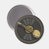 Banjo Music Kühlschrankmagnete Magnet (Vorderseite/Rückseite)