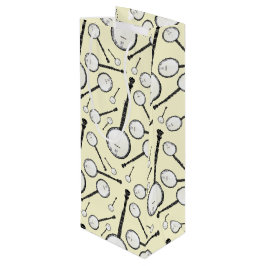 Banjo Musician Music Teacher Geschenktüte Für Weinflaschen