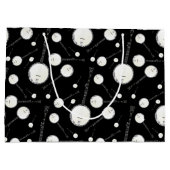 Banjo Musician Music Teacher Große Geschenktüte (Rückseite)