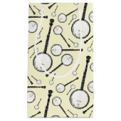 Banjo Musician Music Teacher Kleine Geschenktüte (Vorderseite)