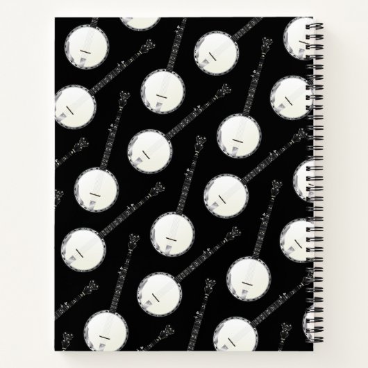 Banjo Musician Music Teacher Notizblock (Rückseite)