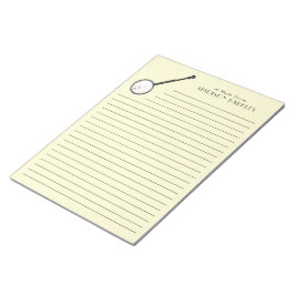 Banjo Musician Music Teacher Notizblock