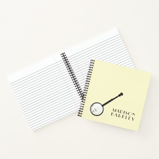 Banjo Musician Music Teacher Notizblock (Innenseite)