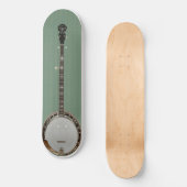 Banjo-Musik Skateboard (Vorderseite)