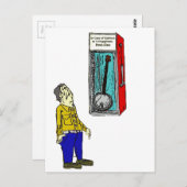 Banjo-Notfall Postkarte (Vorne/Hinten)