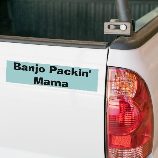 Banjo Packin Mutter Autoaufkleber (Auf Lkw)