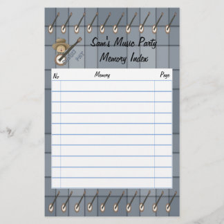 Banjo Pat Briefpapier