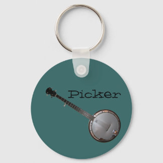 Banjo Picker Schlüsselanhänger