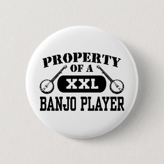 Banjo Player Button