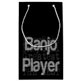 Banjo Player Extraordinator Kleine Geschenktüte (Rückseite)