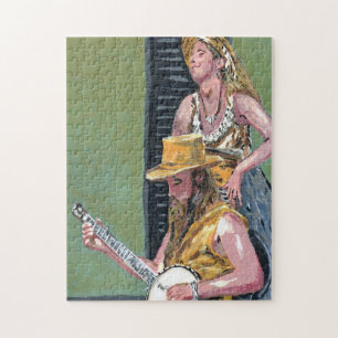 Banjo Player, Puzzle