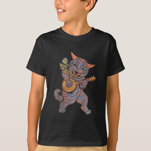 Banjo Playing Cat T-Shirt (Vorderseite)