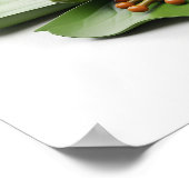 Banjo-Playing Frog Poster (Ecke)