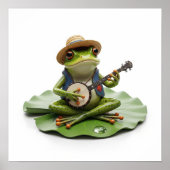 Banjo-Playing Frog Poster (Vorne)