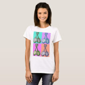 Banjo-Pop-Kunst T-Shirt (Vorne ganz)