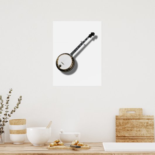 BANJO-POSTER POSTER (Küche)