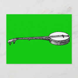Banjo Postkarte
