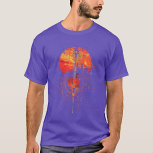 Banjo Retrowave lustig T-Shirt