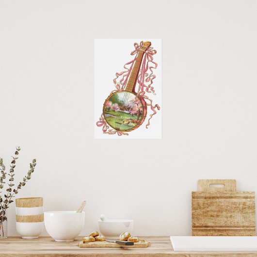 Banjo Ribbons Poster (Küche)
