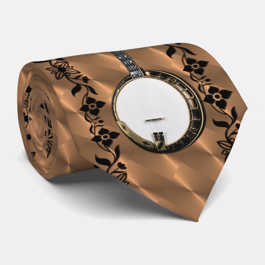 BANJO—RINDERN AUF BRASS KRAWATTE (Gerollt)