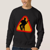 Banjo-Silhouette Sweatshirt (Vorderseite)