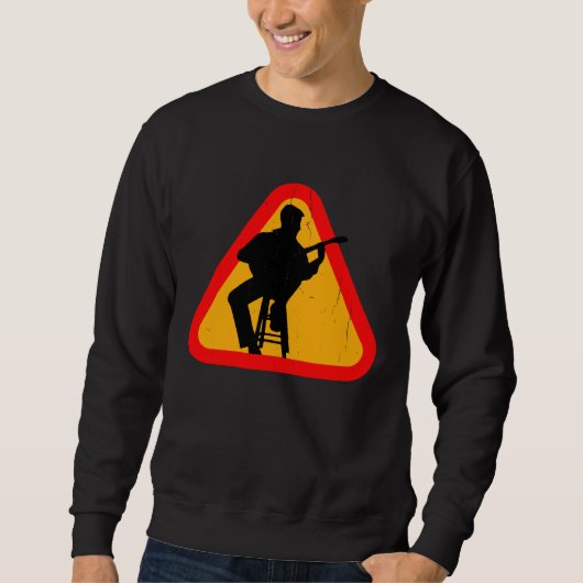 Banjo-Silhouette Sweatshirt (Vorderseite)