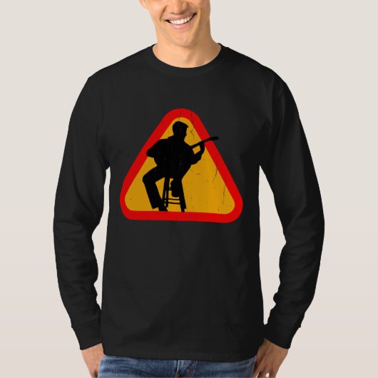 Banjo-Silhouette T-Shirt (Vorderseite)