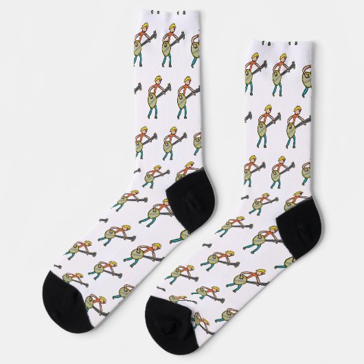 Banjo Socken (Linkes Detail)