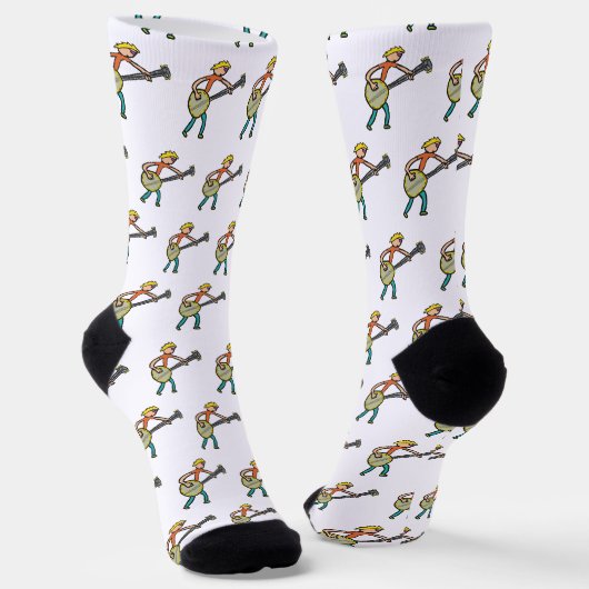 Banjo Socken (Gewinkelt)
