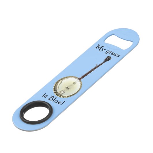 Banjo Speed Bottle Opener Speedflaschenöffner (Vorderseite Schrägansicht)