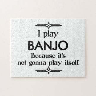 Banjo - Spielen Sie sich selbst Funny Deko Music Puzzle