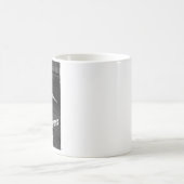 Banjo-Spieler-Felsen-Tasse Kaffeetasse (Mittel)