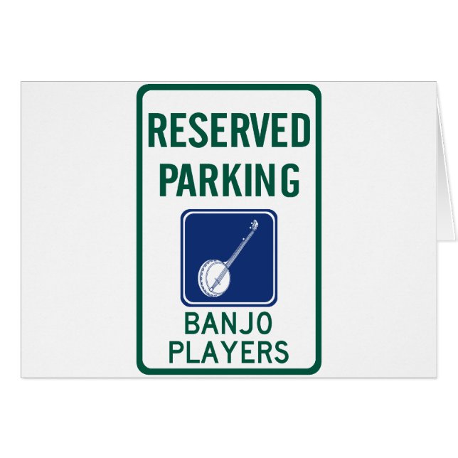 Banjo-Spieler-Parken (Vorderseite (Horizontal))