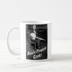Banjo-Spieler Rock-Tasse Kaffeetasse
