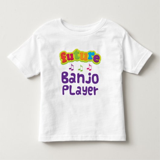 Banjo-Spieler (Zukunft) Kleinkind T-shirt (Vorderseite)
