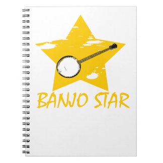 Banjo Star Notizblock