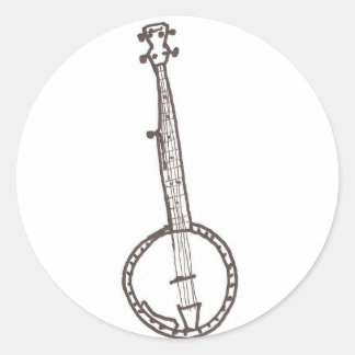 Banjo Sticker